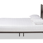 Baxton Studio Jeanette Modern and Contemporary Black Bronze Finished Metal Full Size Platform Bed