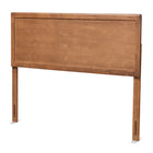 Baxton Studio Alan Modern and Contemporary Transitional Ash Walnut Finished Wood King Size Headboard