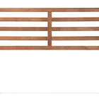 Baxton Studio Akemi Modern and Contemporary Ash Walnut Finished Wood Full Size Headboard