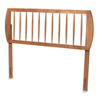 Baxton Studio Norman Modern and Contemporary Transitional Ash Walnut Finished Wood King Size Headboard