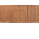 Baxton Studio Monroe Modern Transitional and Rustic Ash Walnut Finished Wood King Size Headboard