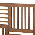 Baxton Studio Romy Modern and Contemporary Walnut Brown Finished Wood Twin Size Platform Bed