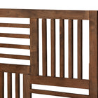 Baxton Studio Gemma Mid-Century Modern Transitional Walnut Brown Finished Wood Twin Size Platform Bed