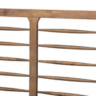 Baxton Studio Lucie Modern and Contemporary Walnut Brown Finished Wood Queen Size Platform Bed