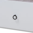 Baxton Studio Millie Cottage Farmhouse White Finished Wood Full Size Daybed with Twin Size Trundle
