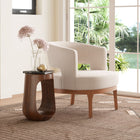Zuo Okno Side Table Walnut