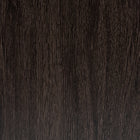 Baxton Studio Glover Modern and Contemporary Dark Brown Finished Wood and Black Metal 2-Drawer Nightstand