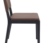 Zuo Roxas Dining Chair (Set of 2) Brown