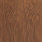 Baxton Studio Barrett Mid-Century Modern Walnut Brown Finished Wood and Synthetic Rattan 2-Drawer Nightstand