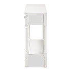 Baxton Studio Garvey French Provincial White Finished Wood 3-Drawer Entryway Console Table