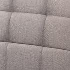 Baxton Studio Sanford Mid-Century Modern Grey Fabric Upholstered and Walnut Brown Finished Wood 2-Piece Dining Nook Banquette Set