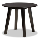 Baxton Studio Anesa Modern and Contemporary Transitional Dark Brown Finished Wood 5-Piece Dining Set