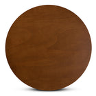 Baxton Studio Anesa Modern and Contemporary Transitional Walnut Brown Finished Wood 5-Piece Dining Set