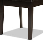 Baxton Studio Ela Modern and Contemporary Dark Brown Finished Wood 7-Piece Dining Set