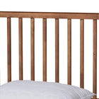 Baxton Studio Neilan Modern and Contemporary Walnut Brown Finished Wood Queen Size Platform Bed