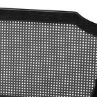 Baxton Studio Hancock Mid-Century Modern Charcoal Finished Wood and Synthetic Rattan Twin Size Daybed