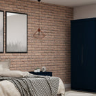 Manhattan Comfort Mulberry Contemporary Modern 2-Piece Wardrobe Closet in Midnight Blue