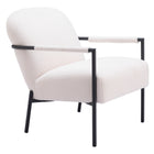 Zuo Chicago Accent Chair Ivory