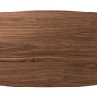 Baxton Studio Danton Mid-Century Modern Grey Fabric Upholstered and Walnut Brown Finished Wood 5-Piece Dining Set