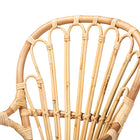 bali & pari Sheraton Modern and Contemporary Natural Finished Rattan Dining Chair