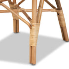 bali & pari Sheraton Modern and Contemporary Natural Finished Rattan Dining Chair