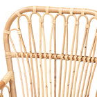 bali & pari Aya Modern and Contemporary Natural Finished Rattan Armchair