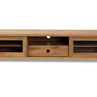 Baxton Studio Beasley Modern and Contemporary Oak Brown Finished Wood 1-Drawer TV Stand