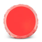 Baxton Studio Hallie Modern and Contemporary Red Finished Metal Outdoor Side Table