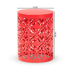 Baxton Studio Jamila Modern and Contemporary Red Finished metal Outdoor Side Table