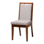 Baxton Studio Eira Modern Grey and Walnut Brown Wood 5-Piece Dining Set
