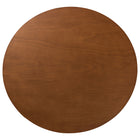 Baxton Studio Mana Modern Grey and Walnut Brown Wood 7-Piece Dining Set
