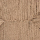 Baxton Studio Saura Mid-Century Modern Oak Brown Finished Wood and Hemp Dining Bench
