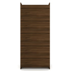 Manhattan Comfort Mulberry Contemporary Modern 9-Piece Wardrobe Closet in Chestnut Brown