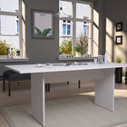 Manhattan Comfort Nomad Modern 68" Dining Table in White