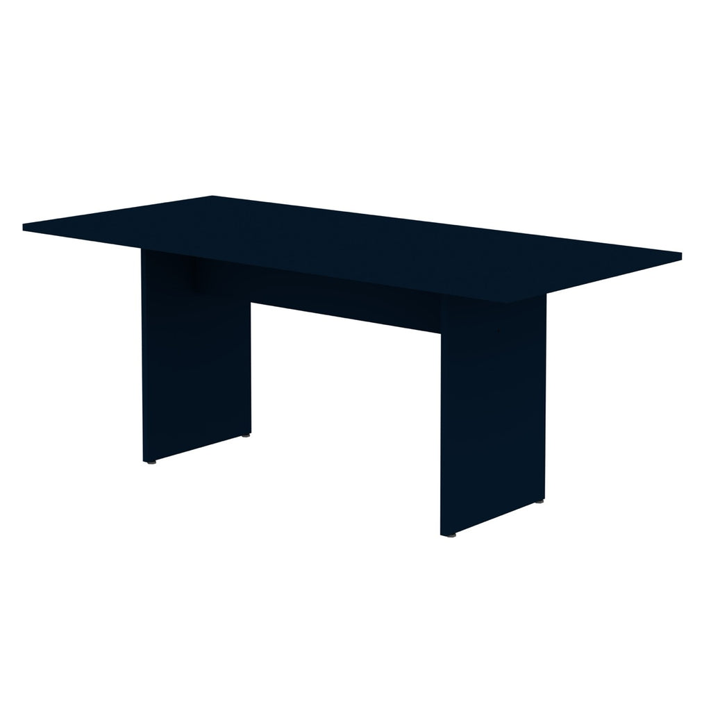 Manhattan Comfort Nomad Modern 68" Dining Table in Midnight Blue