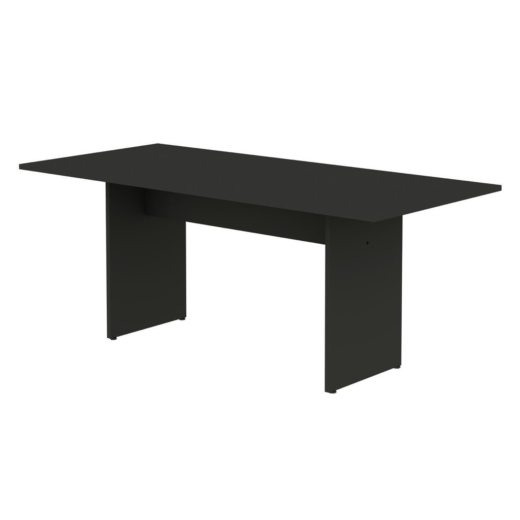 Manhattan Comfort Nomad Modern 68" Dining Table in Charcoal