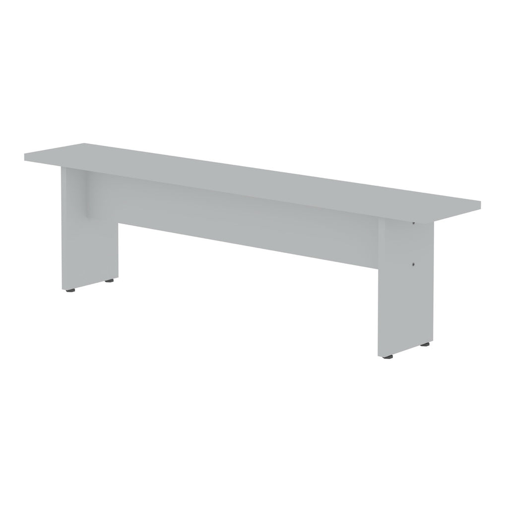 Manhattan Comfort Nomad Modern Dining Bench in White