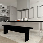 Manhattan Comfort Nomad Modern Dining Bench in Black
