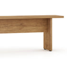 Manhattan Comfort Nomad Modern Dining Bench in Natural