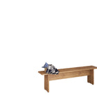 Manhattan Comfort Nomad Modern Dining Bench in Natural