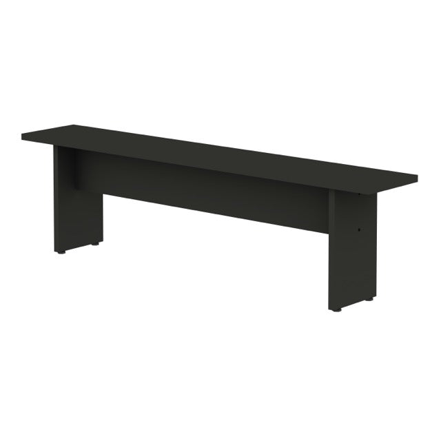 Manhattan Comfort Nomad Modern Dining Bench in Charcoal