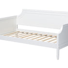 Baxton Studio Mariana Classic and Traditional White Finished Wood Full Size Daybed