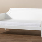 Baxton Studio Mariana Classic and Traditional White Finished Wood Full Size Daybed