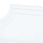 Baxton Studio Mariana Classic and Traditional White Finished Wood Full Size Daybed with Twin Size trundle