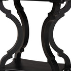 Baxton Studio Cianna Classic and Traditional Black Wood End Table