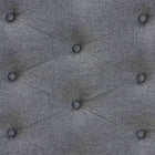 Baxton Studio Premala Classic and Traditional Grey Fabric and Walnut Brown Finished Wood King Size Headboard