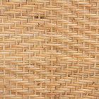 bali & pari Genna Modern Bohemian Natural Brown Finished Rattan Dining Chair