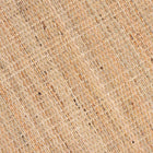 Baxton Studio Jayden Modern Bohemian White Fabric Upholstered and Natural Brown Finished Rattan 5-Piece Living Room Set