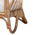 Baxton Studio Aliane Modern Bohemian Natural Brown Antique Rattan 4-Piece Living Room Set