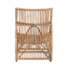 bali & pari Genera Modern Bohemian Natural Rattan Lounge Chair
